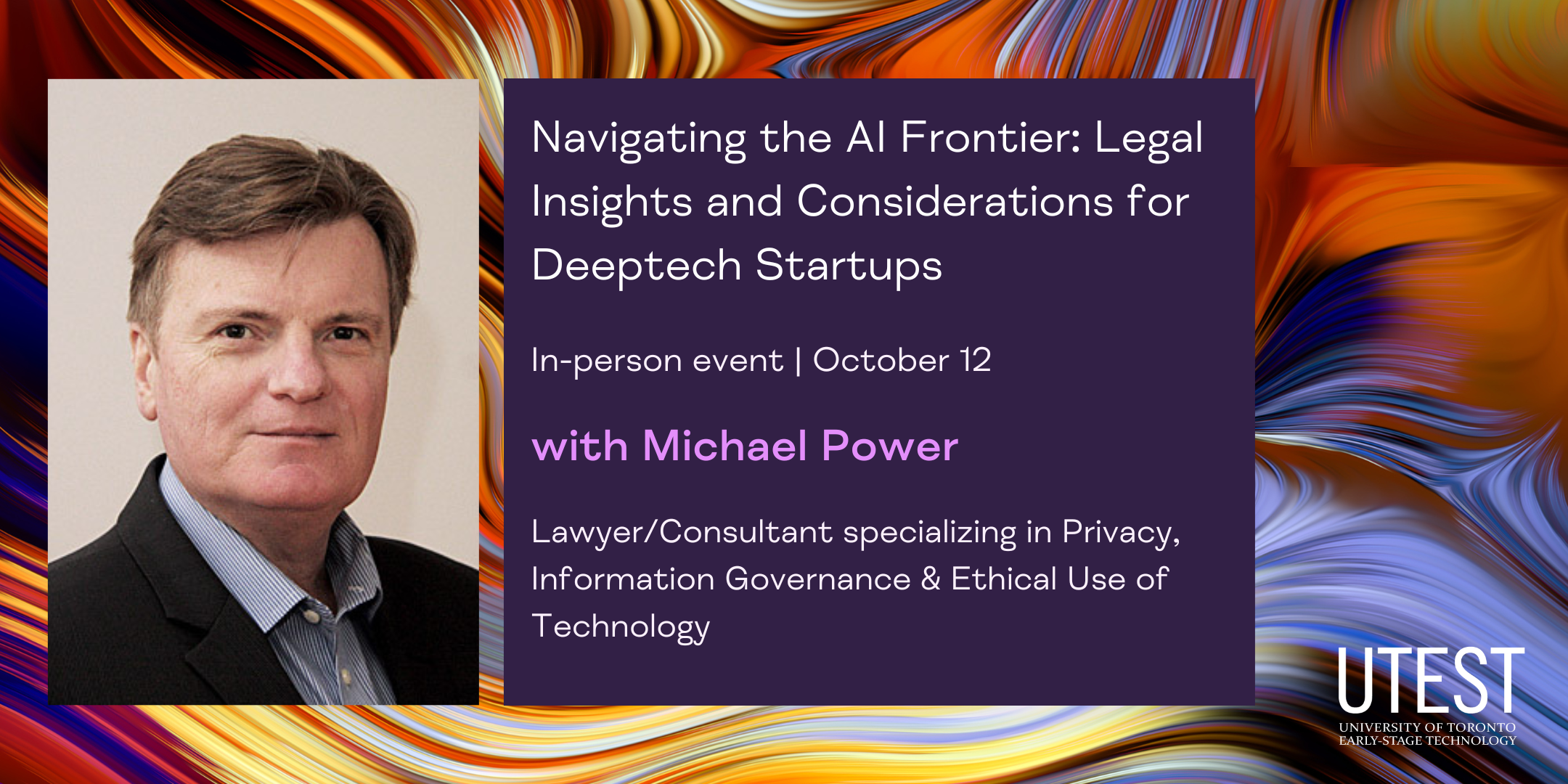 Event Title: Navigating the AI Frontier: Legal Insights and Considerations for DeepTech